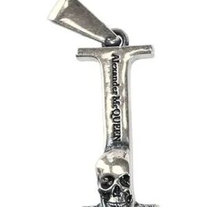NEW Alexander McQueen Initial “I” Pendant Charm